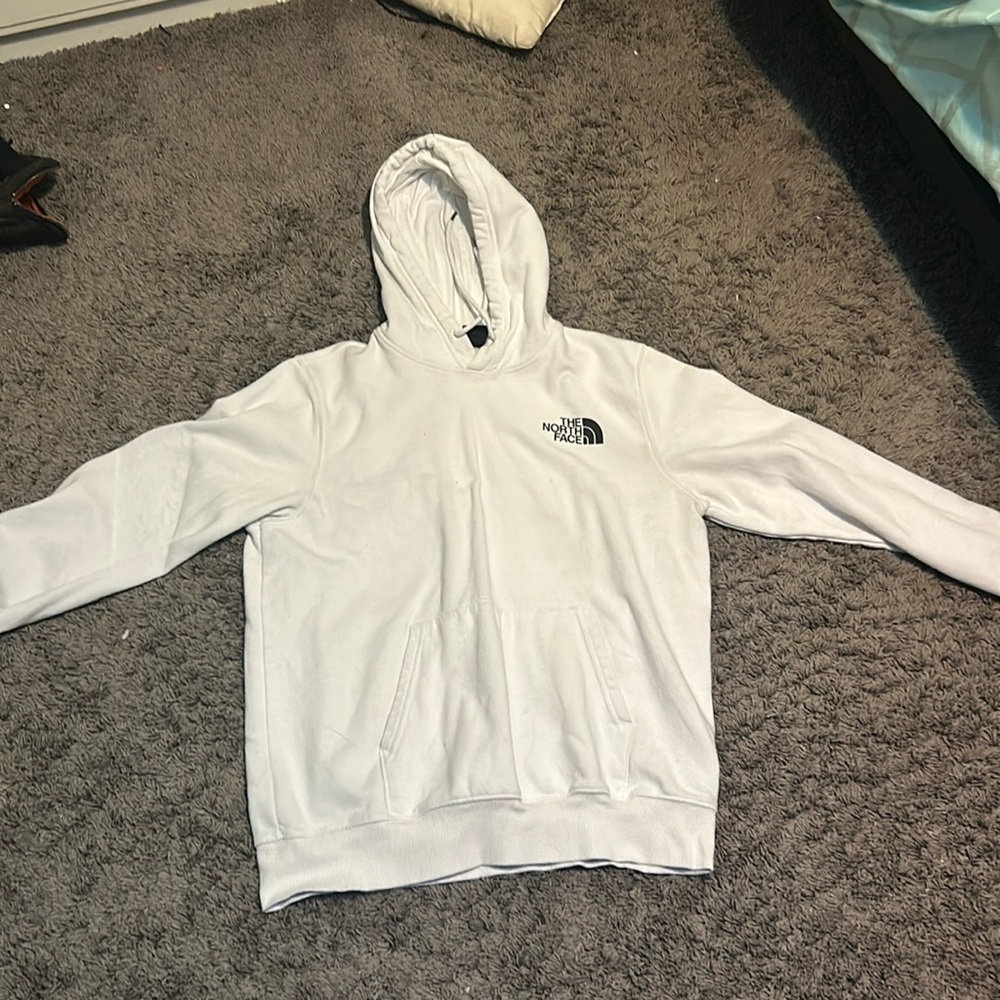 White hoodie